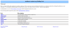 Desktop Screenshot of mailman.verplant.org